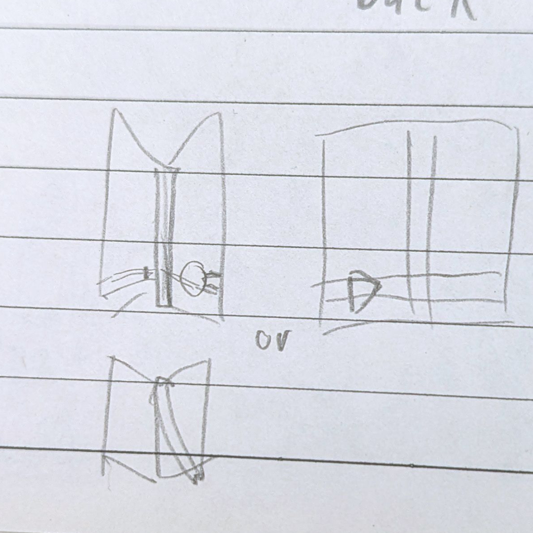 Then, I made sketches of how I could create an interesting interaction with my notebook, since I also remembered from a lecture when a person put LEDs inside a booklet, and the spine of the book would have the LEDs turn on. 